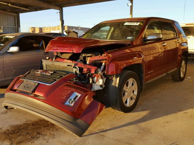 2GKALMEK9C6244520 - 2012 GMC TERRAIN SL BURGUNDY photo 2