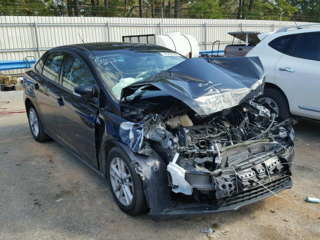 1FADP3F24FL243606 - 2015 FORD FOCUS SE BLACK photo 1