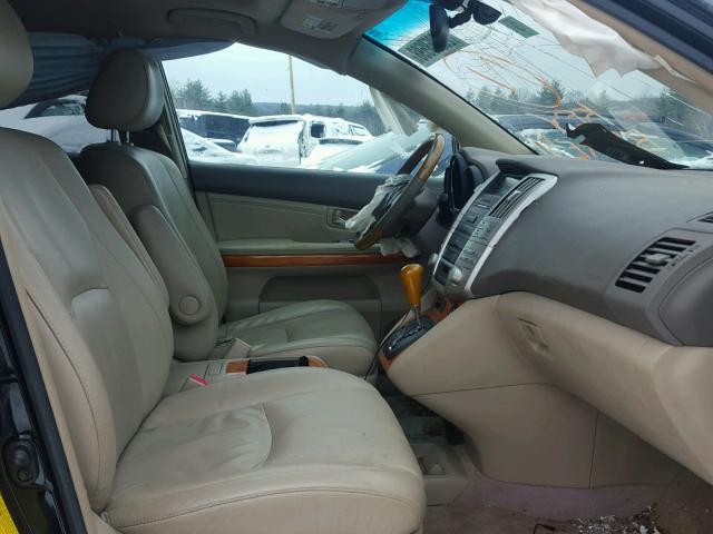 2T2HA31U46C097555 - 2006 LEXUS RX 330 BLACK photo 5