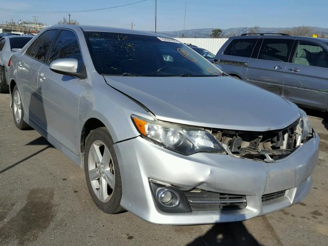 4T1BF1FK4CU057994 - 2012 TOYOTA CAMRY BASE SILVER photo 1