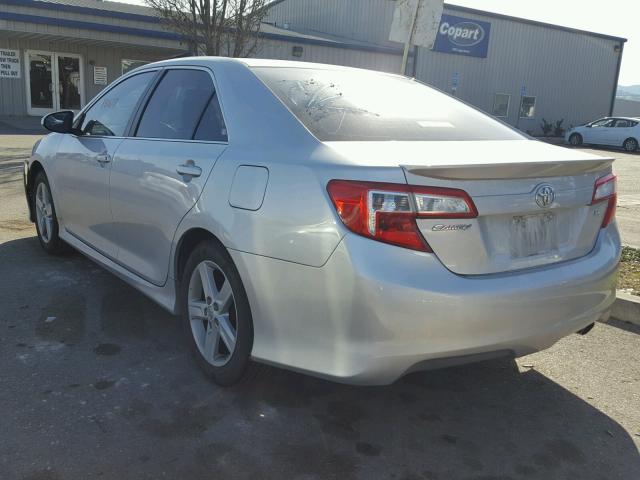 4T1BF1FK4CU057994 - 2012 TOYOTA CAMRY BASE SILVER photo 3