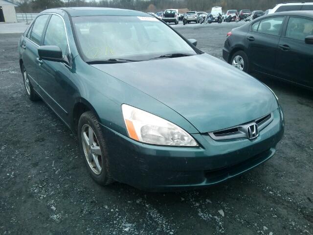 1HGCM56683A097345 - 2003 HONDA ACCORD EX GREEN photo 1