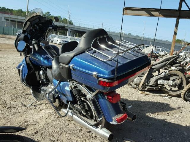 1HD1KEL18EB679929 - 2014 HARLEY-DAVIDSON FLHTK ELEC 蓝色 照片 3