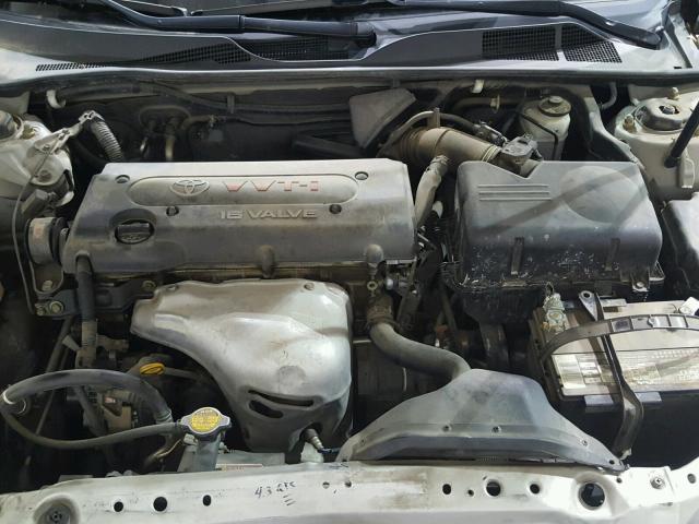 4T1BE32K24U814235 - 2004 TOYOTA CAMRY LE SILVER photo 7