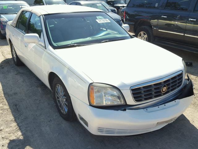 1G6KE57Y24U180795 - 2004 CADILLAC DEVILLE DH WHITE photo 1