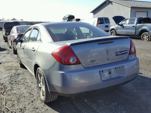 1G2ZG58N074160905 - 2007 PONTIAC G6 BASE BLUE photo 3