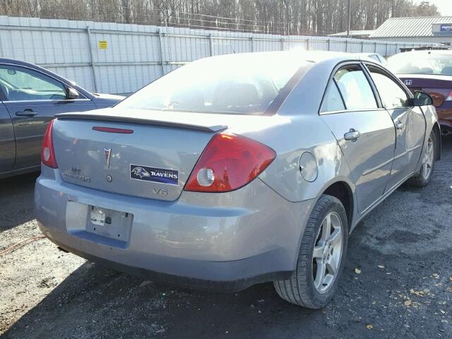 1G2ZG58N074160905 - 2007 PONTIAC G6 BASE BLUE photo 4