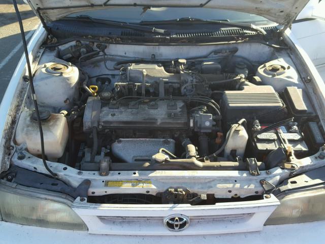 2T1BB02E6VC205296 - 1997 TOYOTA COROLLA DX WHITE photo 7