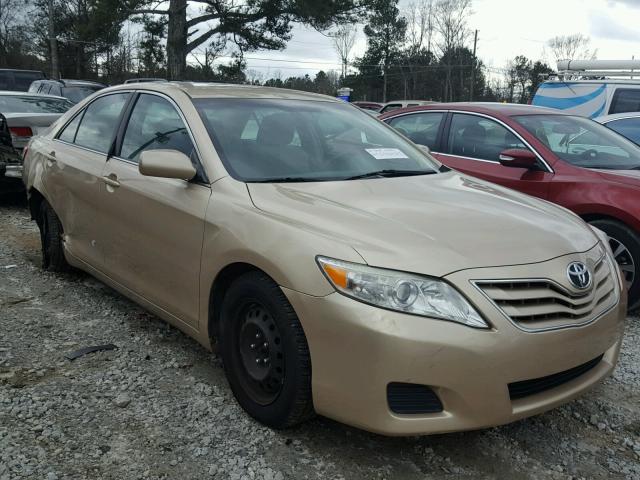 4T4BF3EK6AR043580 - 2010 TOYOTA CAMRY BASE GOLD photo 1