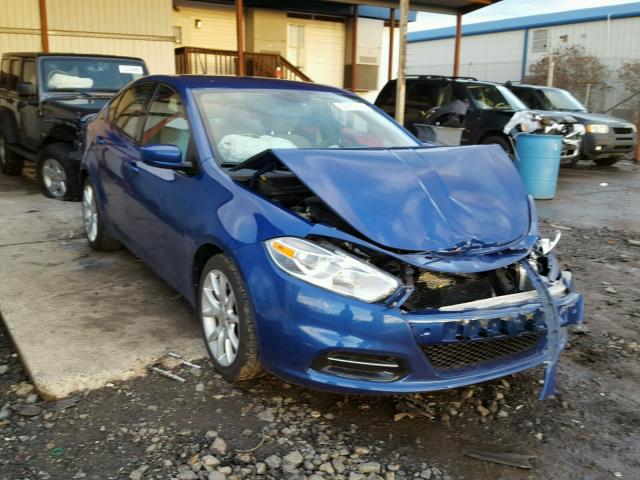 1C3CDFBA2DD175251 - 2013 DODGE DART SXT BLUE photo 1