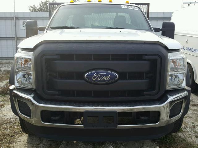 1FDUF4GT8GEA30265 - 2016 FORD F450 SUPER WHITE photo 9