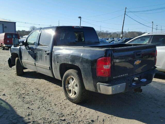 2GCEK13M571667004 - 2007 CHEVROLET SILVERADO BLACK photo 3