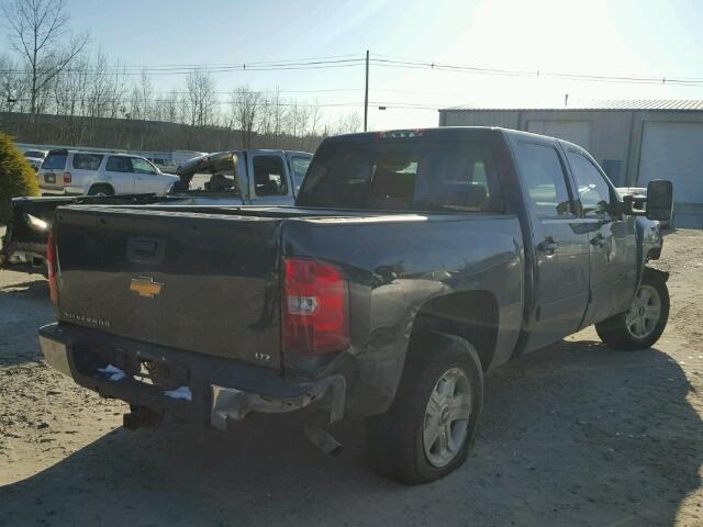 2GCEK13M571667004 - 2007 CHEVROLET SILVERADO BLACK photo 4