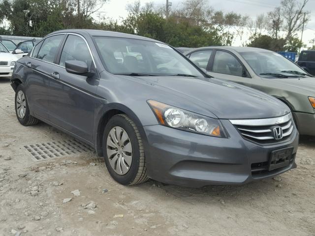 1HGCP2F37CA212674 - 2012 HONDA ACCORD LX CHARCOAL photo 1