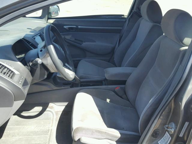 1HGFA15856L137407 - 2006 HONDA CIVIC EX Boz foto 5