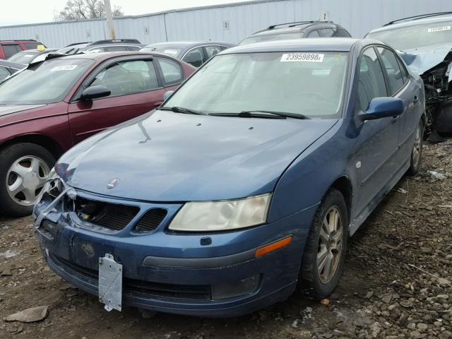 YS3FD49YX61019567 - 2006 SAAB 9-3 BASE BLUE photo 2