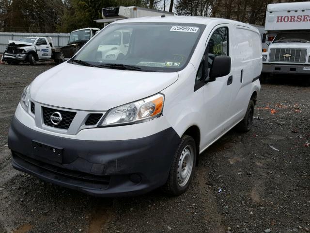 3N6CM0KN5EK693011 - 2014 NISSAN NV200 2.5S WHITE photo 2