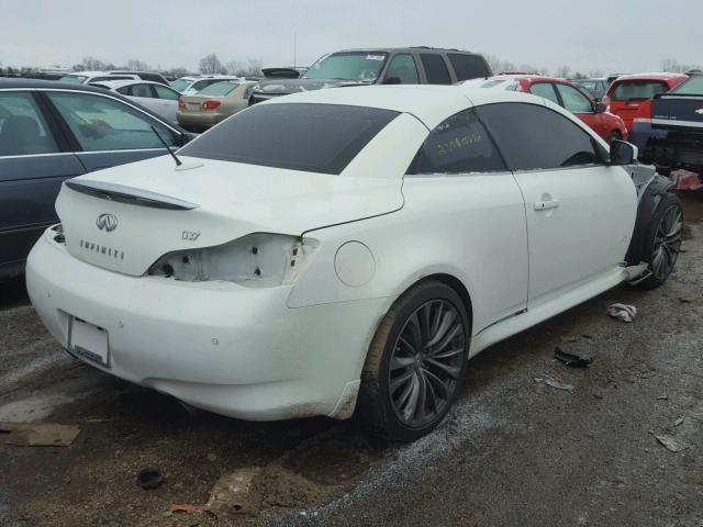 JN1CV6FE7BM953873 - 2011 INFINITI G37 BASE WHITE photo 4