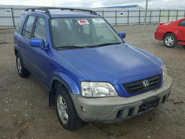 JHLRD18691C039716 - 2001 HONDA CR-V EX BLUE photo 1