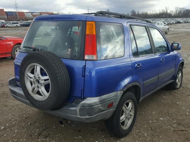 JHLRD18691C039716 - 2001 HONDA CR-V EX BLUE photo 4