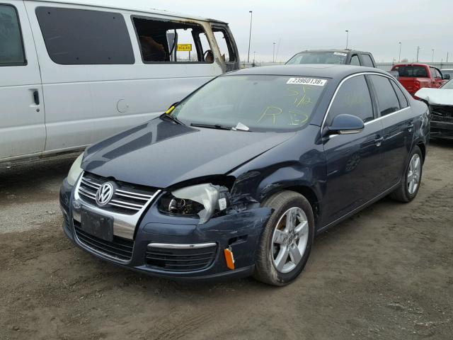 3VWRM71KX8M118390 - 2008 VOLKSWAGEN JETTA SE BLUE photo 2