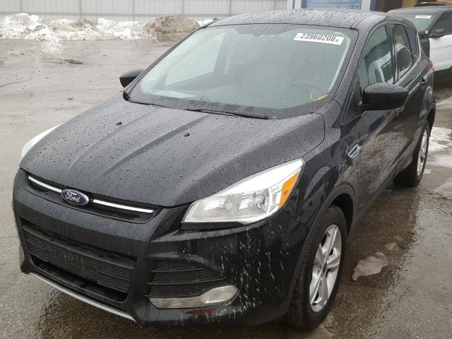 1FMCU9GX1EUA39460 - 2014 FORD ESCAPE SE BLACK photo 2