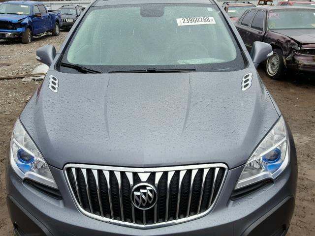 KL4CJESB2EB669284 - 2014 BUICK ENCORE GRAY photo 9