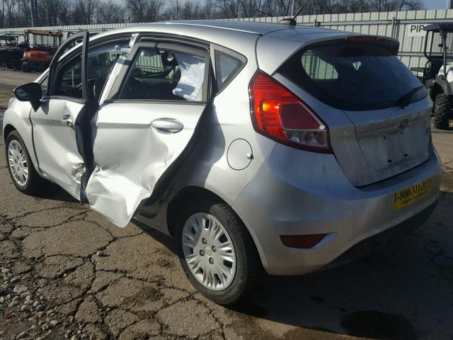 3FADP4TJ3GM188888 - 2016 FORD FIESTA S SILVER photo 3