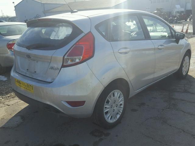 3FADP4TJ3GM188888 - 2016 FORD FIESTA S SILVER photo 4