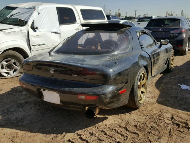 JM1FD3315P0208924 - 1993 MAZDA RX7 BLACK photo 4