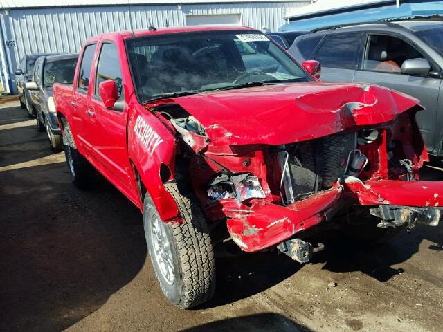 1GCDT13E398145862 - 2009 CHEVROLET COLORADO RED photo 1