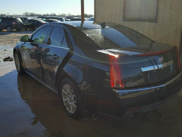 1G6DC5EY7B0105399 - 2011 CADILLAC CTS BLACK photo 3