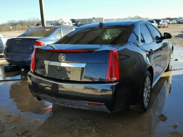 1G6DC5EY7B0105399 - 2011 CADILLAC CTS BLACK photo 4