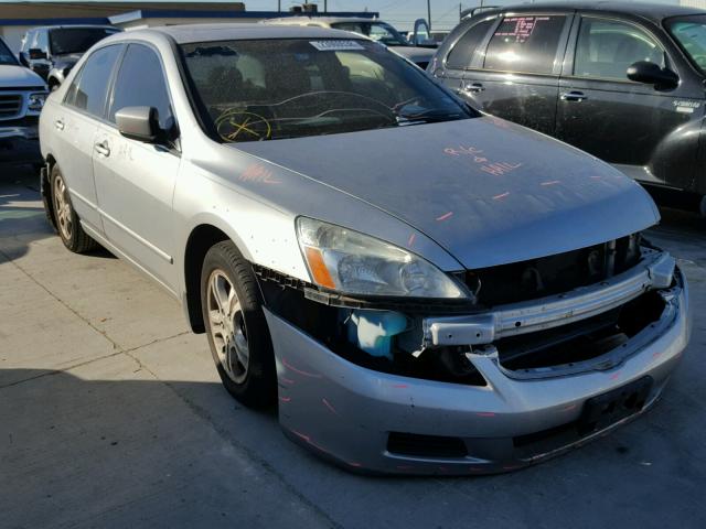 1HGCM56797A203509 - 2007 HONDA ACCORD EX SILVER photo 1