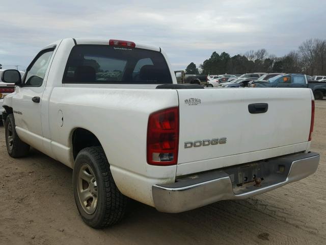 1D7HA16K82J258381 - 2002 DODGE RAM 1500 WHITE photo 3