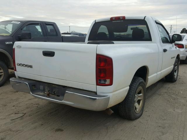 1D7HA16K82J258381 - 2002 DODGE RAM 1500 WHITE photo 4