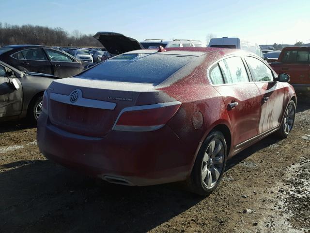 1G4GF5E37DF252985 - 2013 BUICK LACROSSE P RED photo 4