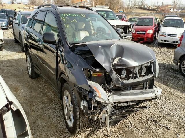 JTJHW31U382852859 - 2008 LEXUS RX 400H BLACK photo 1