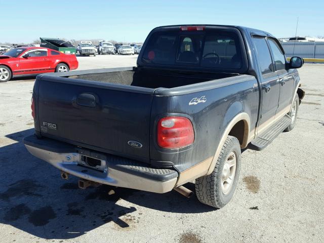 1FTRW08L71KD51109 - 2001 FORD F150 SUPER BLACK photo 4