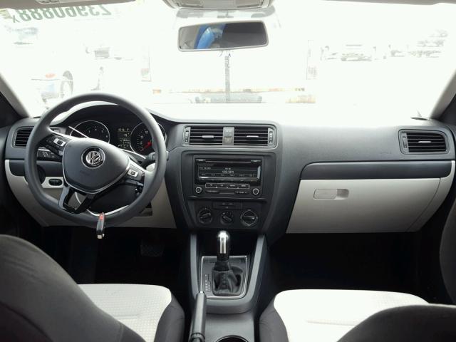 3VW2K7AJXFM415297 - 2015 VOLKSWAGEN JETTA BASE ყავისფერი ფოტო 9