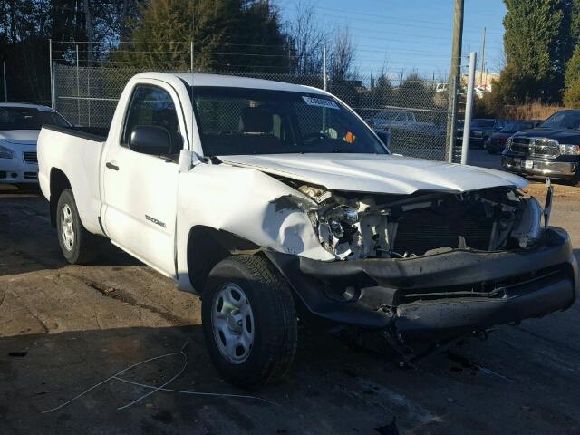 5TENX22N38Z481363 - 2008 TOYOTA TACOMA WHITE photo 1