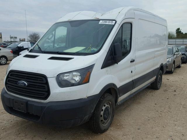 1FTNE2CM7FKA36864 - 2015 FORD TRANSIT T- WHITE photo 2