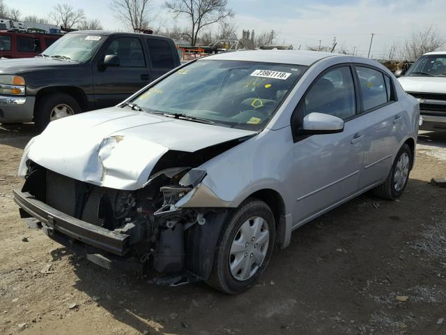 3N1AB6AP2AL716466 - 2010 NISSAN SENTRA 2.0 SILVER photo 2