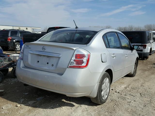 3N1AB6AP2AL716466 - 2010 NISSAN SENTRA 2.0 SILVER photo 4