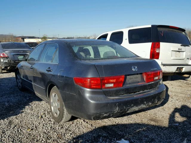 1HGCM56405A194931 - 2005 HONDA ACCORD LX BLUE photo 3