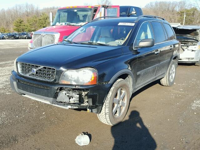 YV1CM592151156630 - 2005 VOLVO XC90 BLACK photo 2