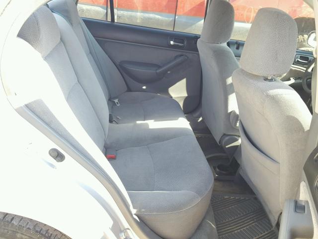 1HGES267X2L074092 - 2002 HONDA CIVIC EX ვერცხლისფერი ფოტო 6