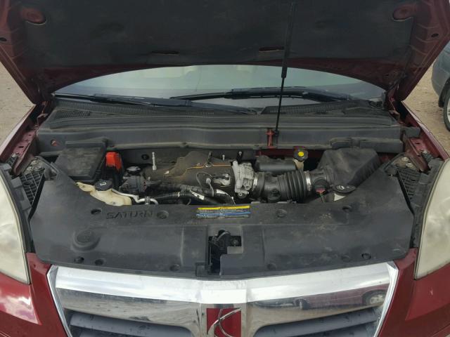 5GZEV33777J114047 - 2007 SATURN OUTLOOK SP მუქწითელი ფოტო 7