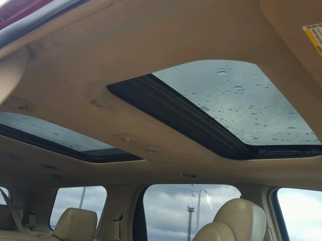 5GZEV33777J114047 - 2007 SATURN OUTLOOK SP მუქწითელი ფოტო 9