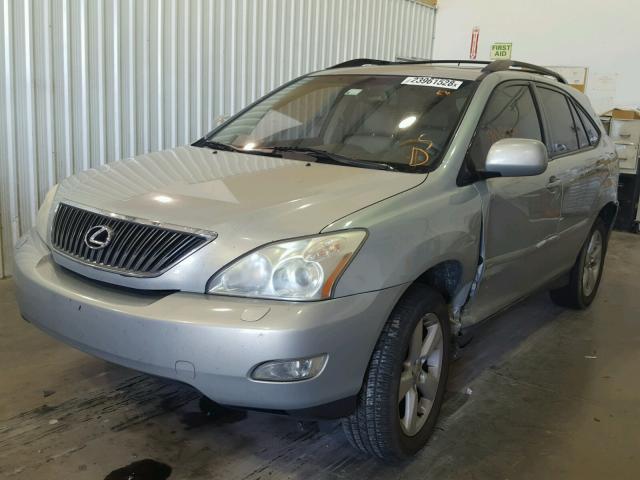 JTJGA31U940028932 - 2004 LEXUS RX 330 SILVER photo 2